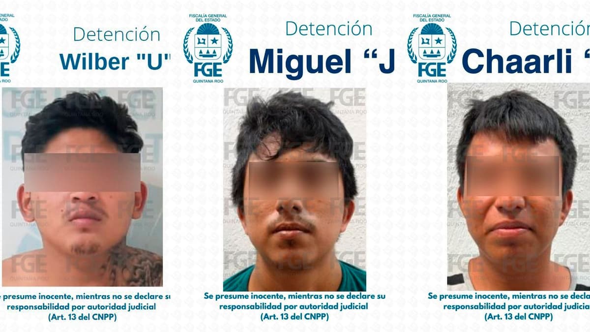 Cumplen orden de aprehensión contra tres sicarios autores de triple homicidio en Playa del Carmen