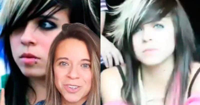 Video: maestra muestra su faceta emo y se hace viral