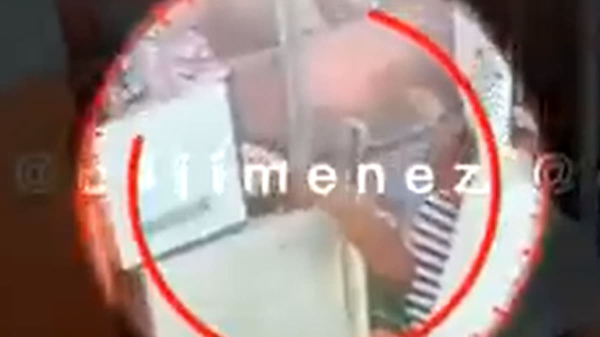 VIDEO: Mujer entra a una verdulería, compra y se roba un celular en Edomex