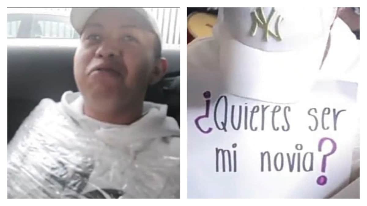 Video: amigos dan 'empujón' a joven para que declare amor a chica que le gusta