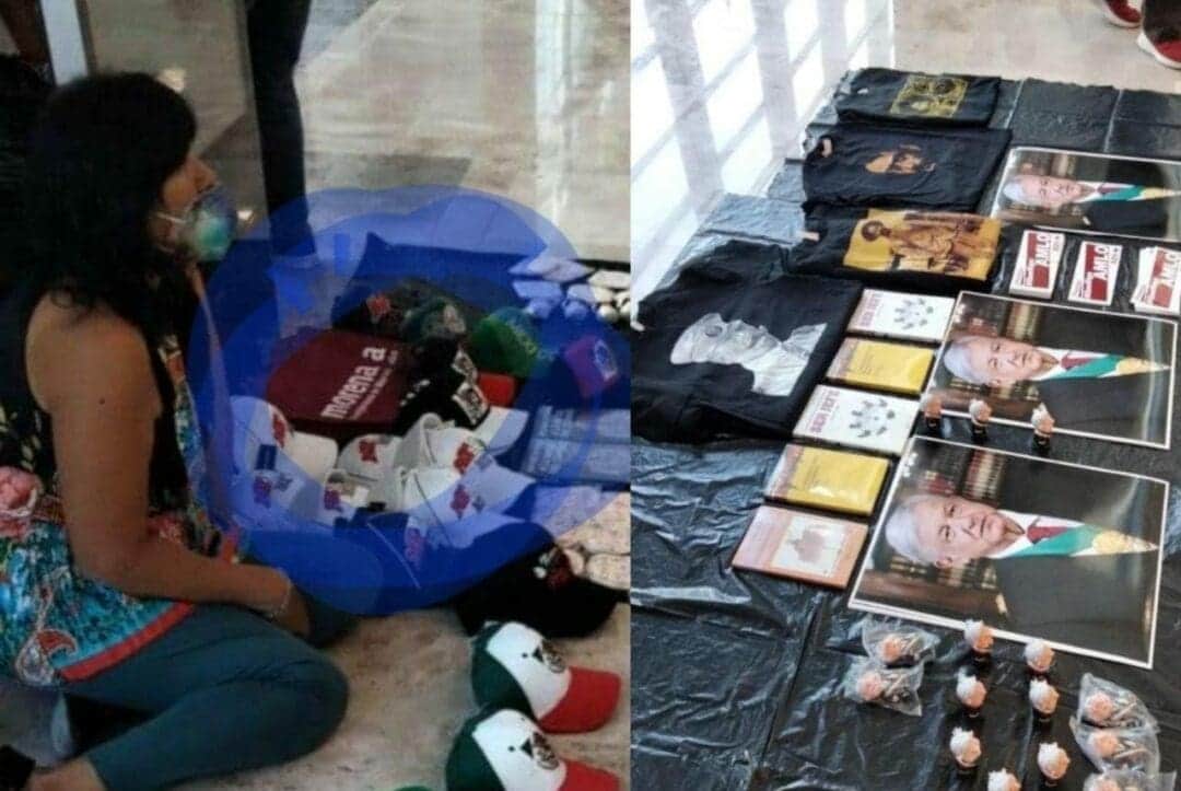 No es broma; se instalan ambulantes en los pasillos del AIFA