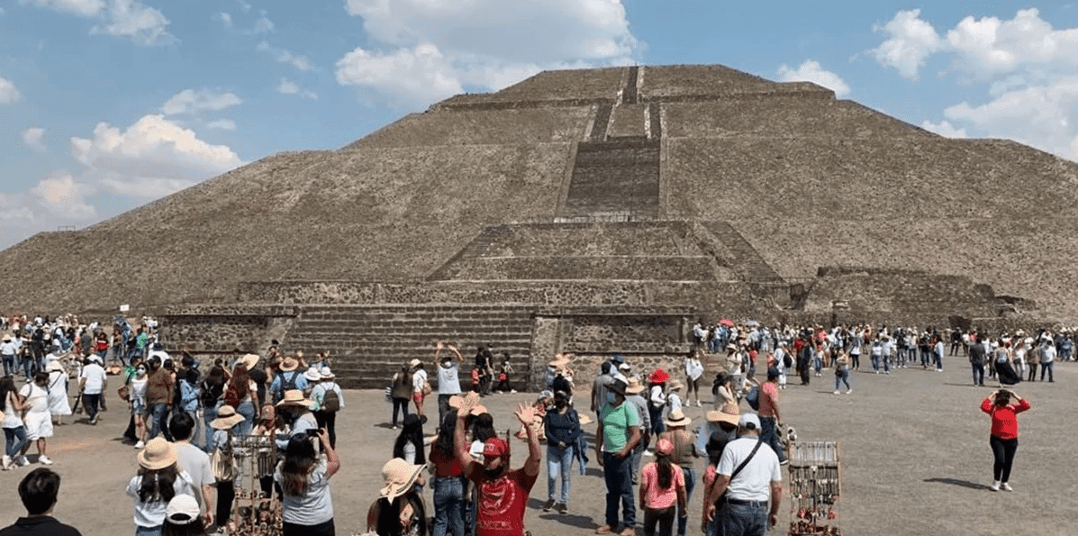 Más de 48 mil personas acuden a Teotihuacán tras dos años de cierre