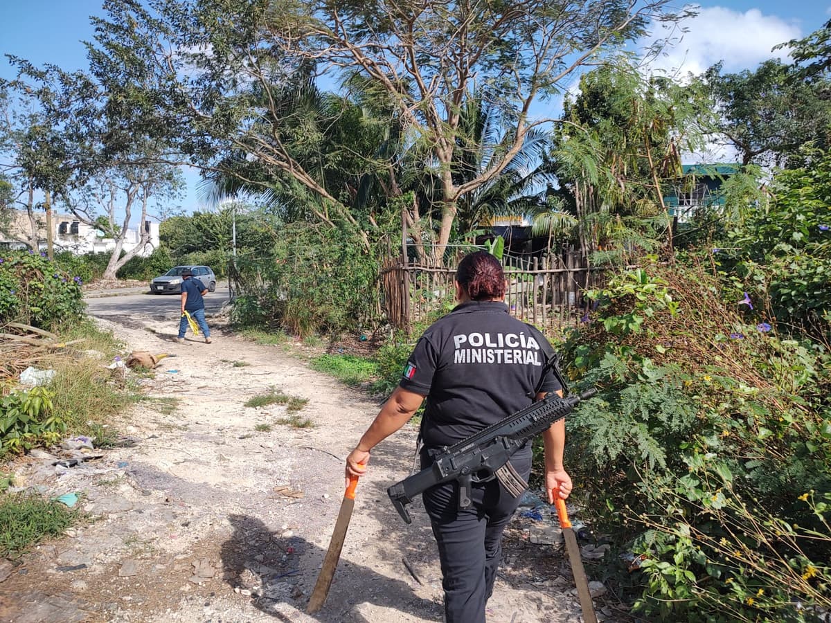 Encuentran cinco cadáveres en el narcocementerio del CJNG en Cancún
