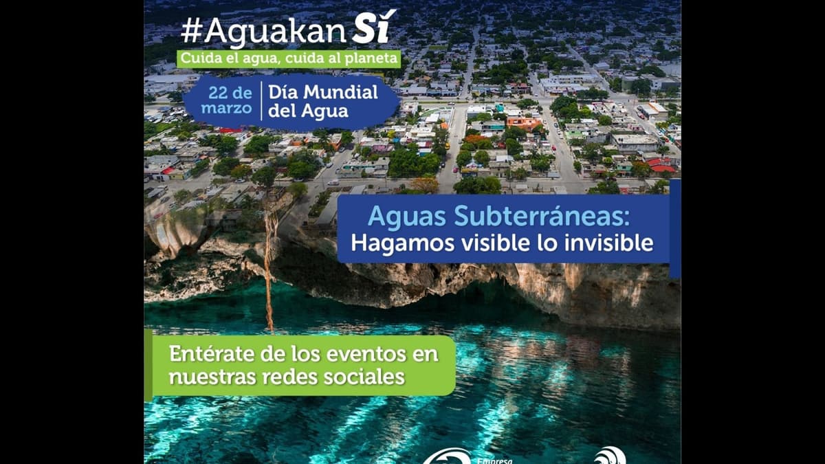 En el día mundial del agua, promueve Aguakan cultura de cuidado del medio ambiente