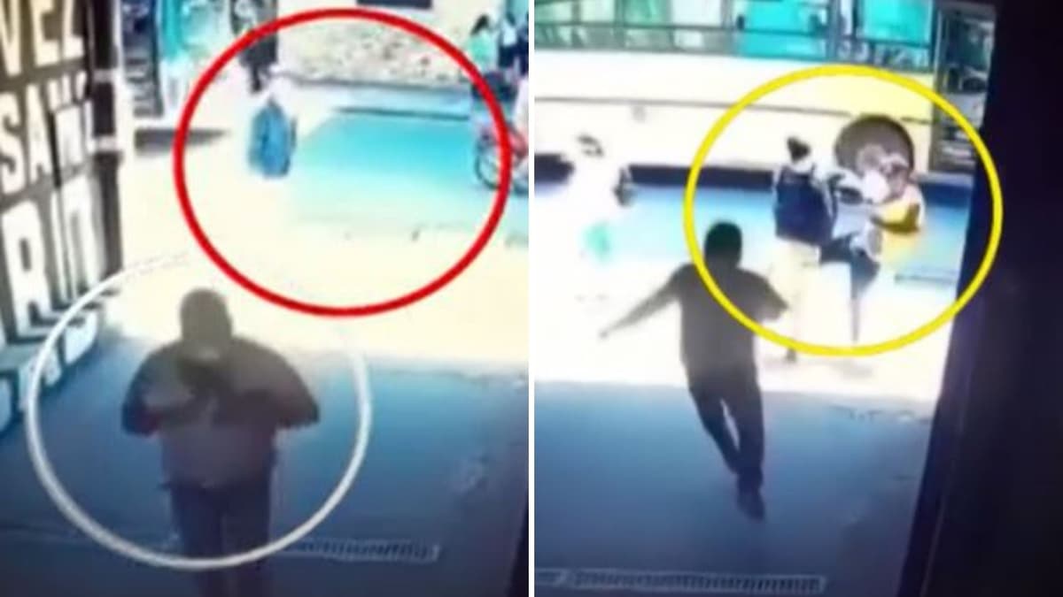 Detienen a ladrón con una 'patada voladora' y recupera 30 mil pesos que le robaron