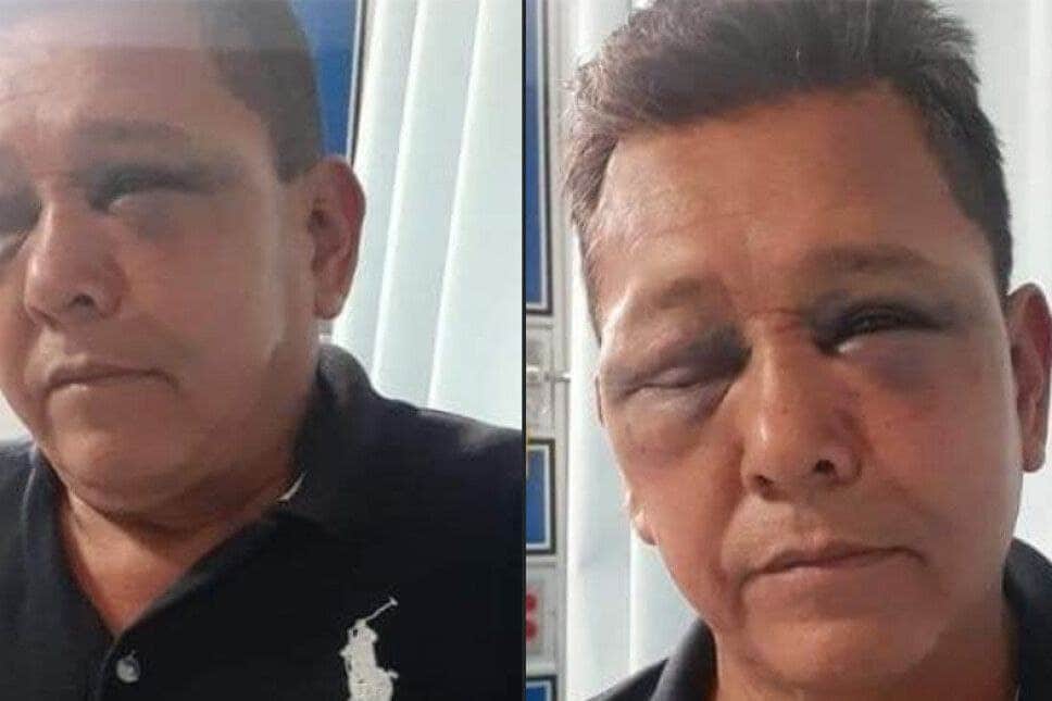 Expolicía golpea a maestro que lo reprobó