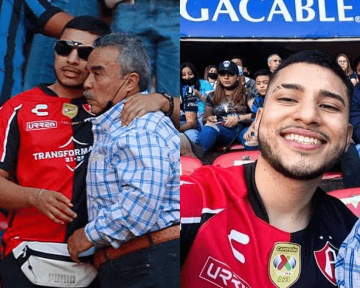 Aficionado del Atlas desmiente que esté ciego; su foto se había viralizado