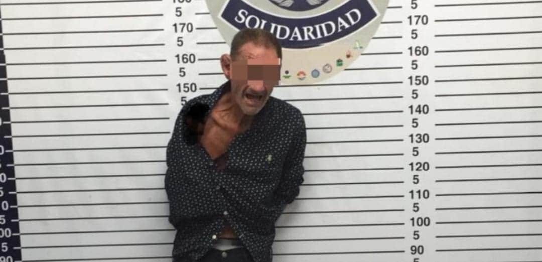 Detienen a sujeto que intentó robar celulares de un Telcel de Playa del Carmen