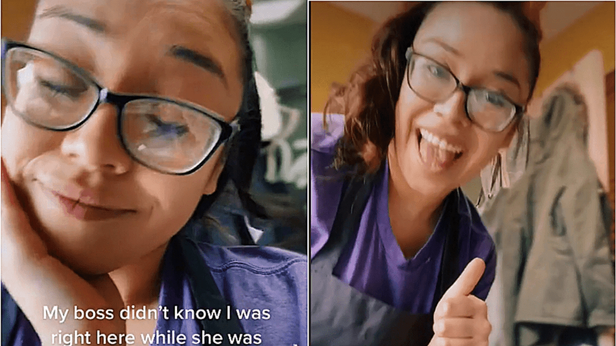 VIDEO: Graba a su jefe hablando mal de ella y se vuelve viral