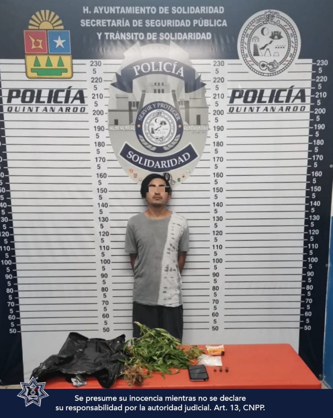 Policías detienen a joven en posesión de narcóticos en Villas del Sol