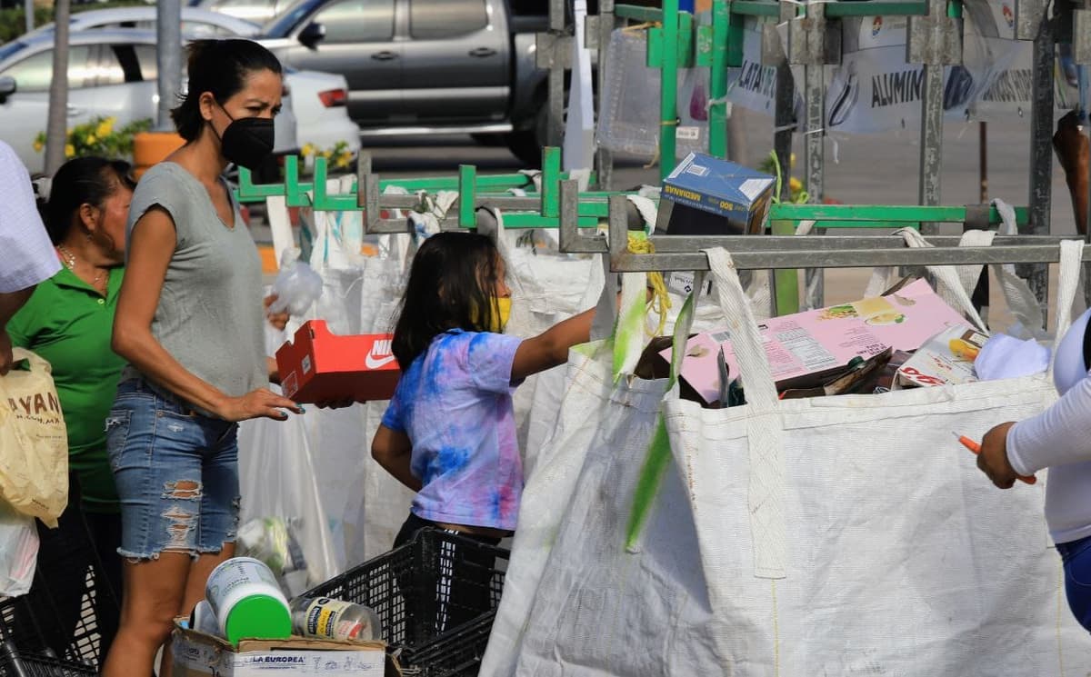 Todo un éxito el Reciclatón 2022 en Benito Juárez