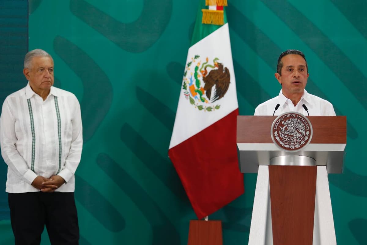 El presidente López Obrador reconoce el crecimiento económico de Quintana Roo