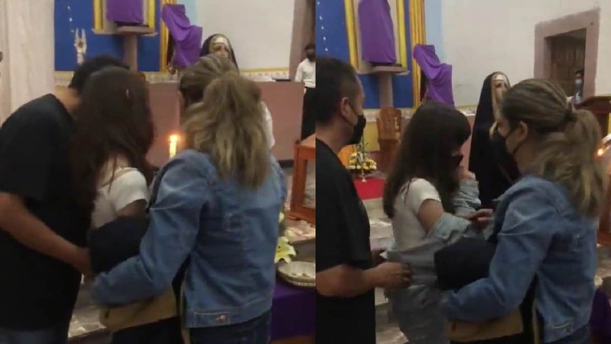 Obligan a adolescente a jurar en la iglesia que no regresaría con su ex