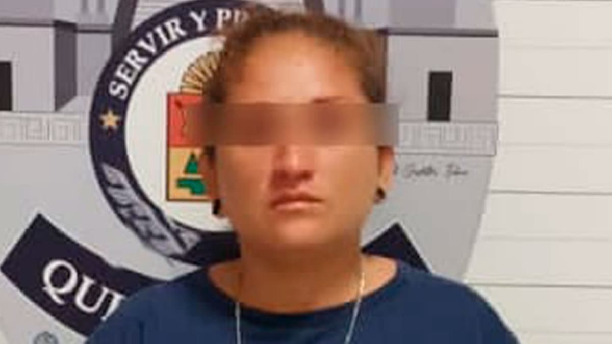 Detenida por besar a una menor de edad contra su voluntad en Cancún