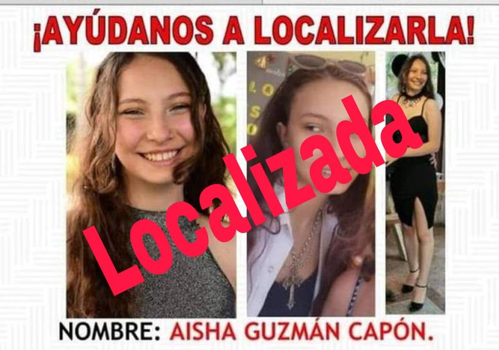 Hallan con vida a Aisha Guzmán, una joven de 15 años que desapareció en Oaxaca