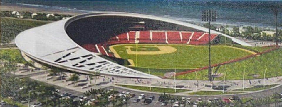 AMLO aprobó recursos para nuevo estadio de béisbol de Tepic, Nayarit