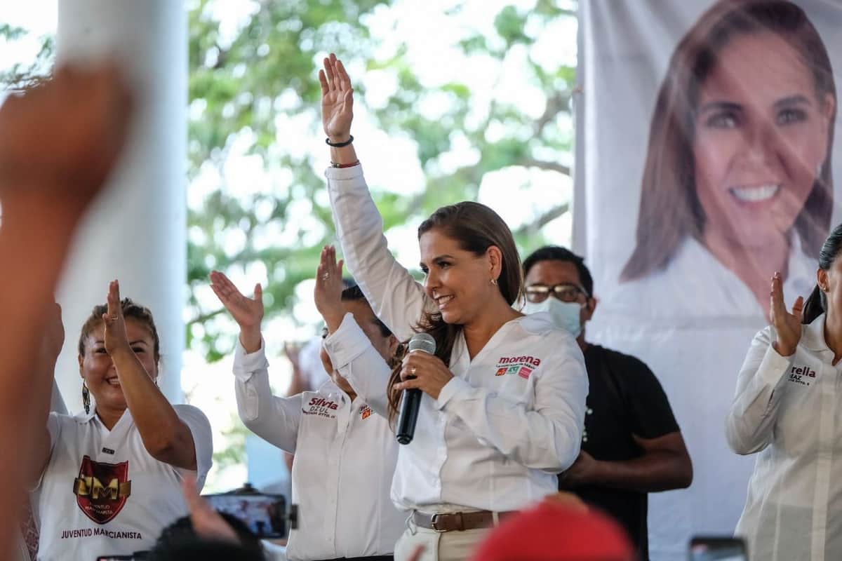 Encabeza Mara Lezama con ventaja de 31 puntos en Quintana Roo