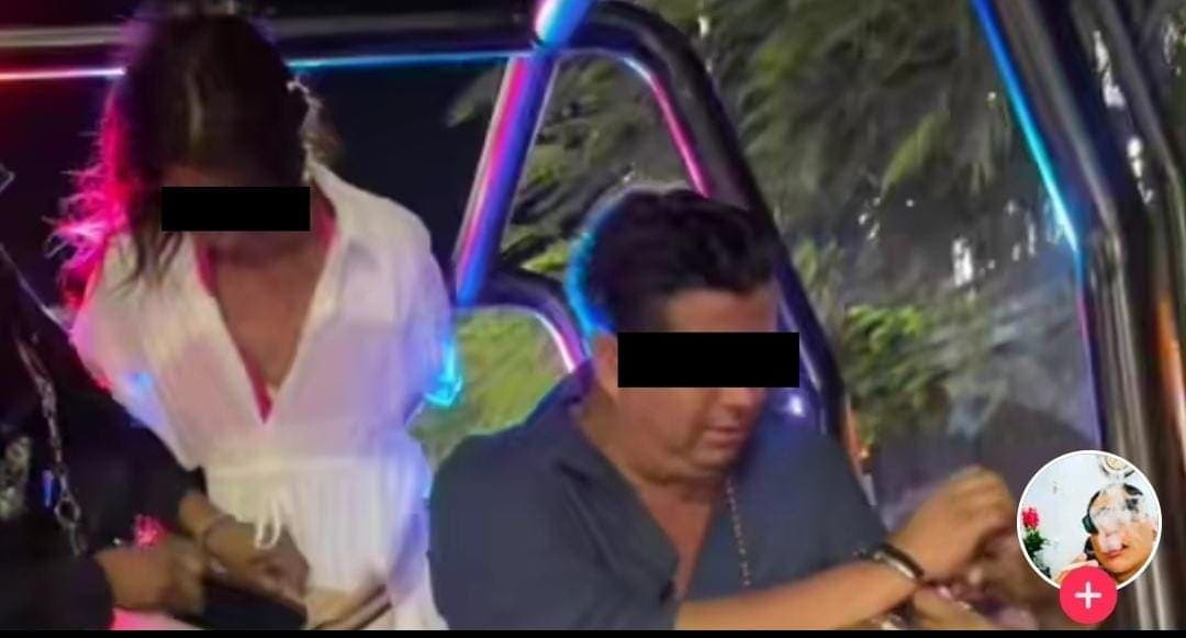 Video: Chocan en Las Palapas de Cancún y son detenidos por la Policía