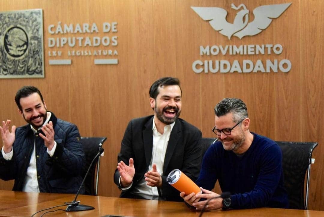 Diputado del Partido Verde se suma a la bancada de Movimiento Ciudadano