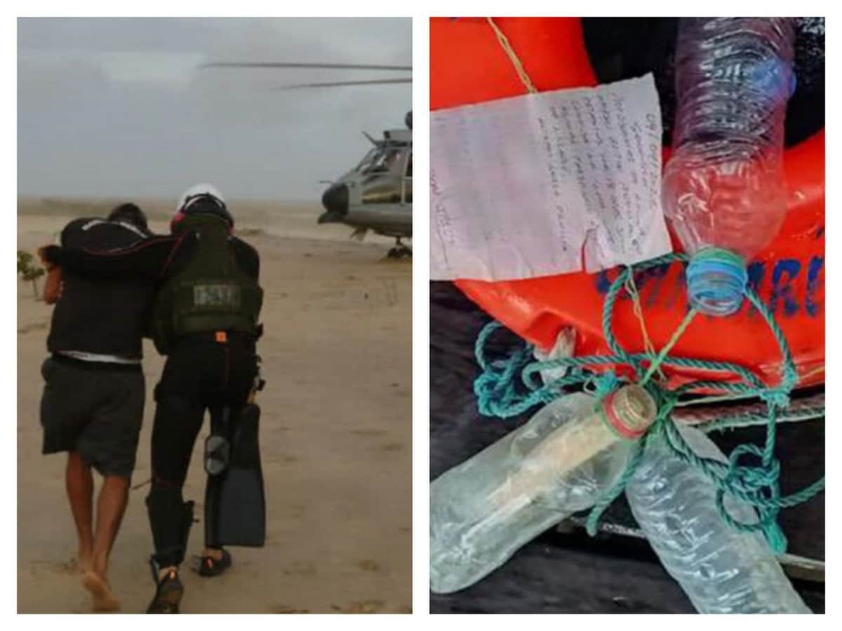 Náufragos son rescatados en el río Amazonas gracias a una nota enviada en una botella