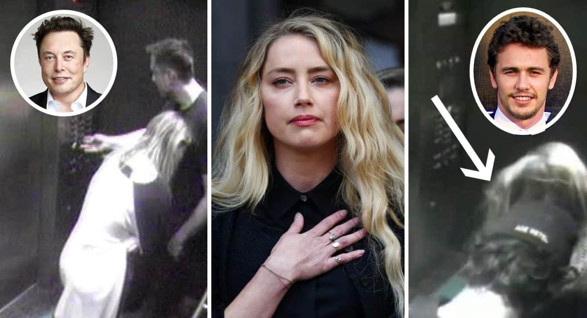 Video demuestra que Amber Heard engañó a Johnny Depp con Elon Musk y James Franco