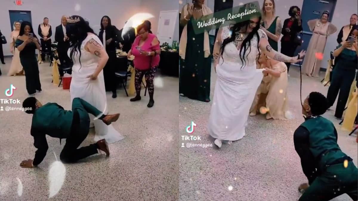 Cosas del amor: Mujer lleva al esposo a su boda con collar y correa