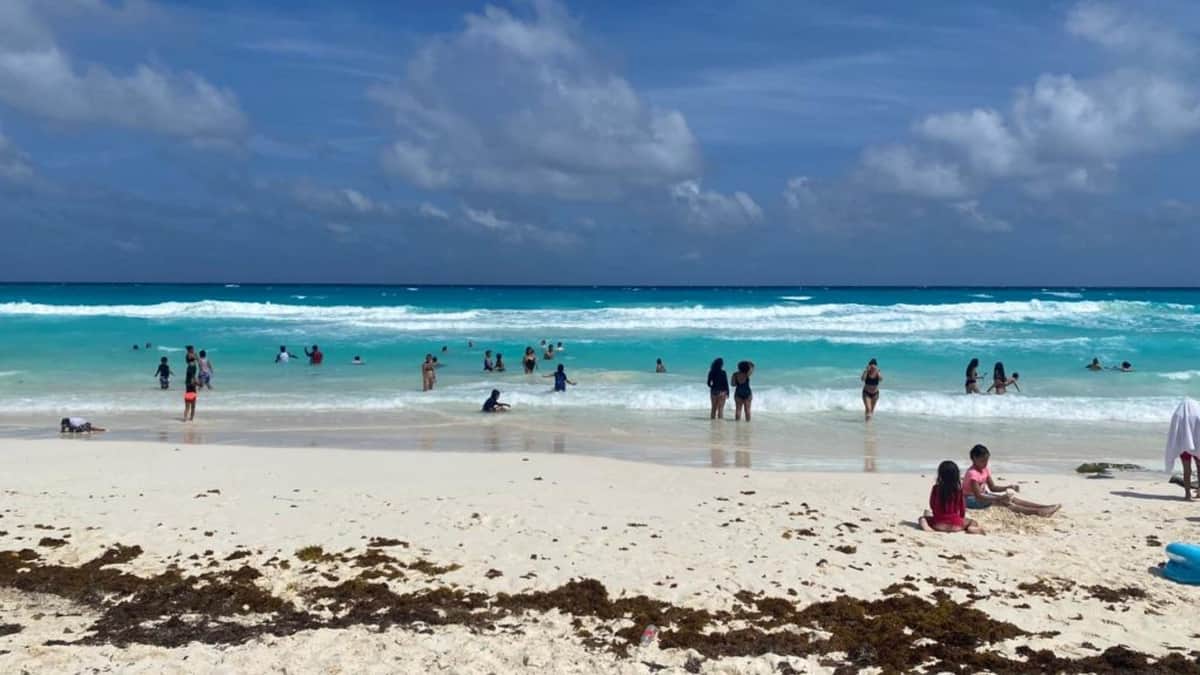 Playas espectaculares de Cancún, listas para el puente de Semana Santa