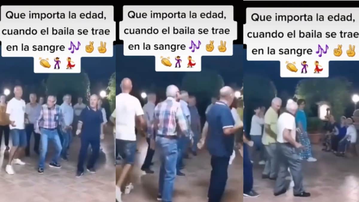 Video: Abuelitos causan sensación en TikTok con coreografía de Menudo