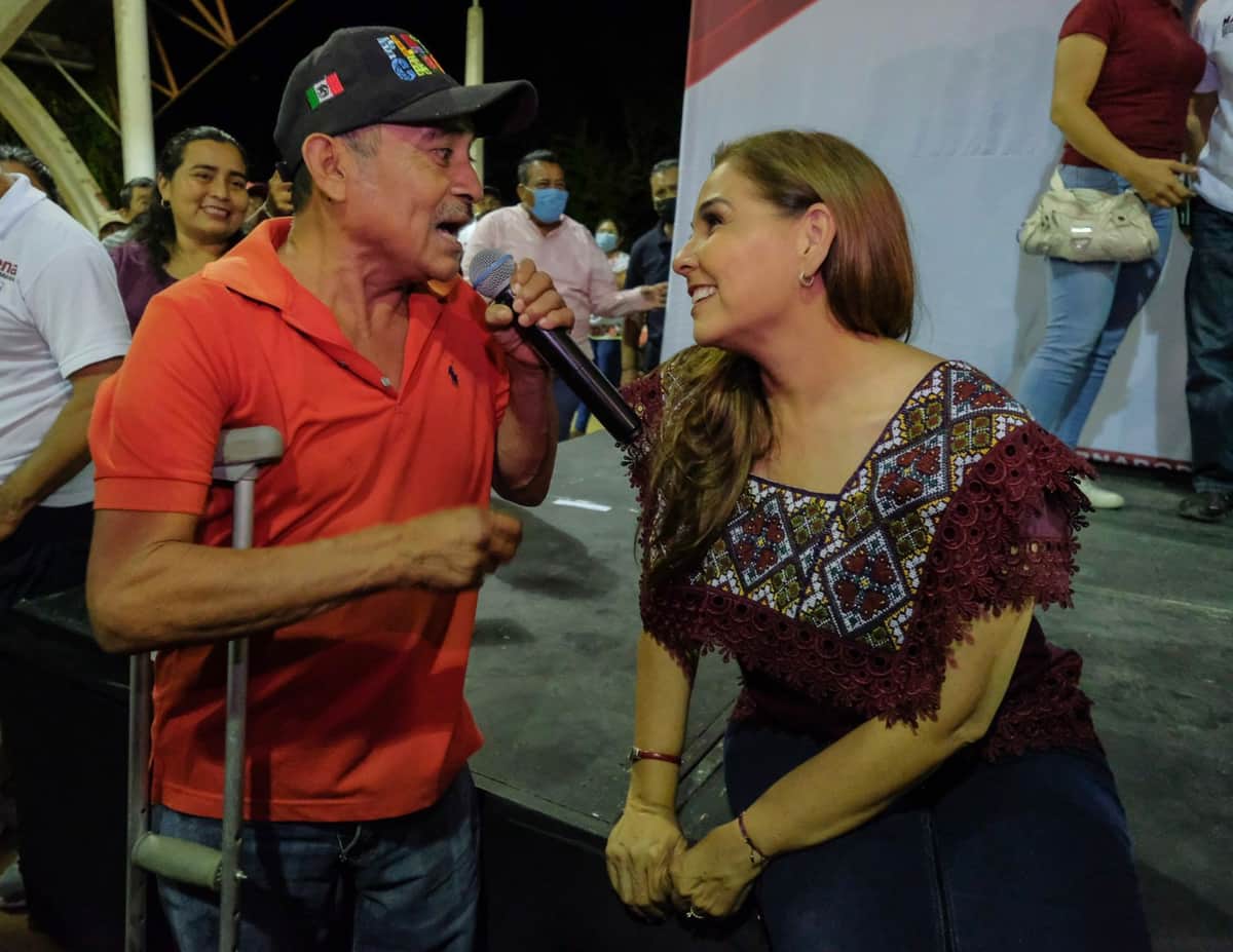 Nunca más olvido y abano en la Zona Maya: Mara Lezama