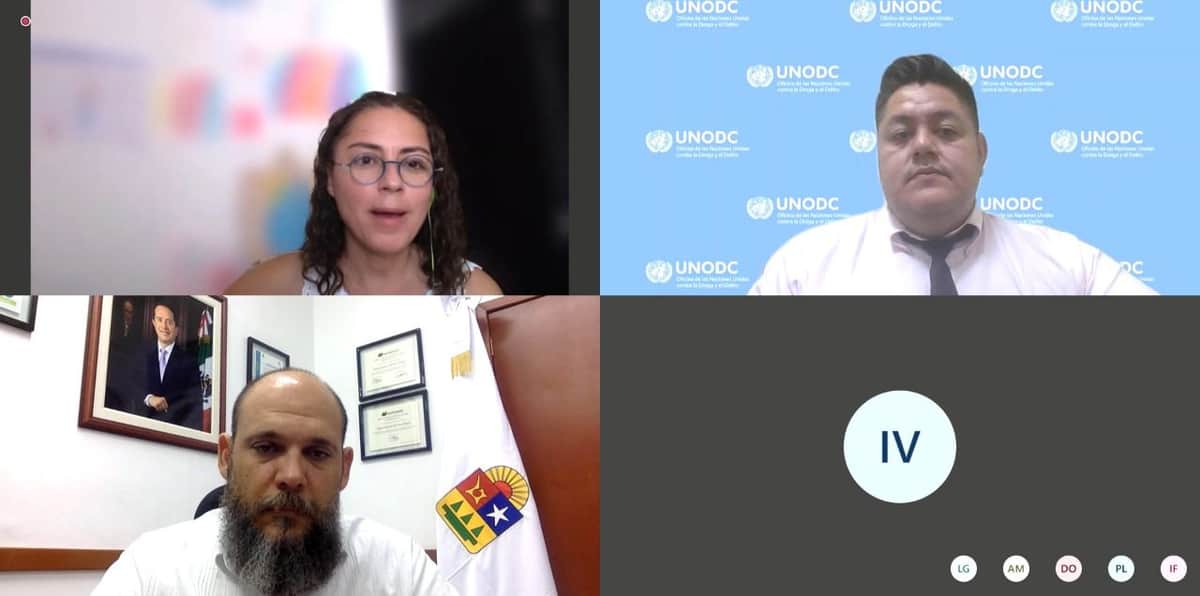 Presenta Quintana Roo ejercicios de rendición de cuentas y participación ciudadana a la UNODC México