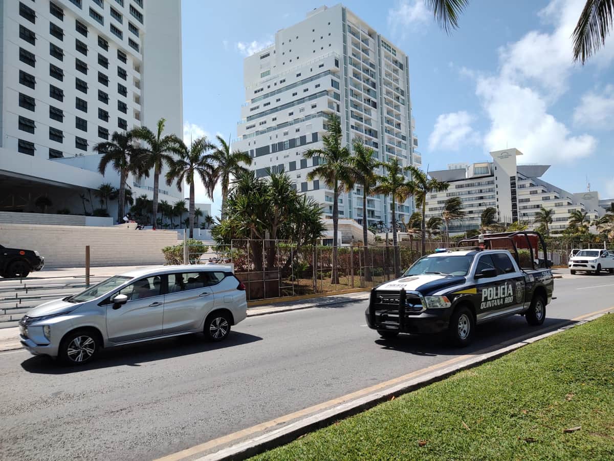 Denuncian intento de ejecución en hotel en obra en la Zona Hotelera de Cancún