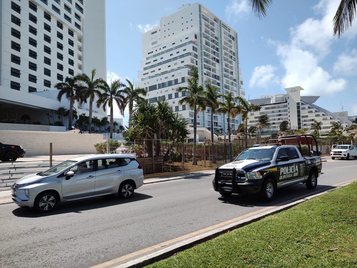 Denuncian intento de ejecución en hotel en obra en la Zona Hotelera de Cancún