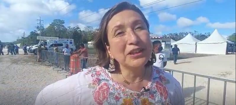 Pide Xochilt Gálvez menos opacidad y mayor información sobre obras del Tren Maya