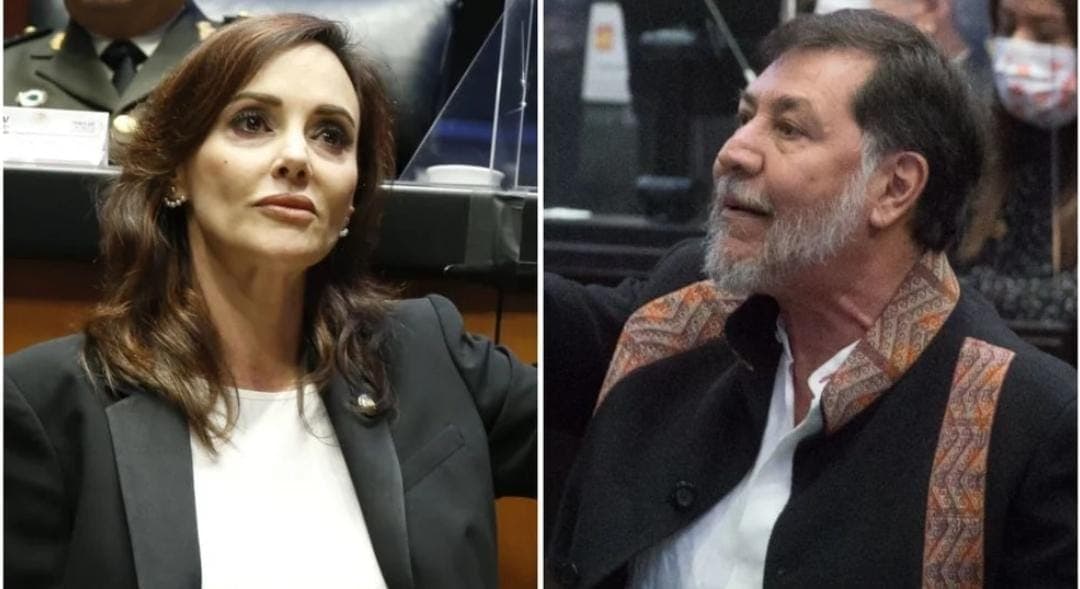 Video: Lilly Téllez llama "diputado Changoleón" a Fernández Noroña