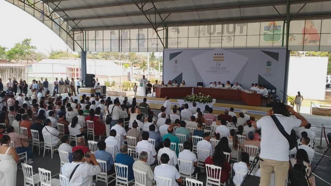 Celebra Tulum su 14 aniversario como municipio