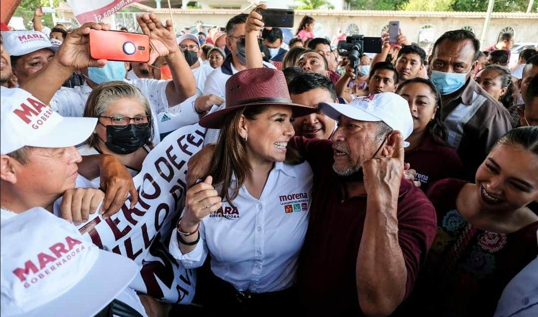 Crece ventaja de Mara Lezama en encuesta del fin de semana previo a elecciones