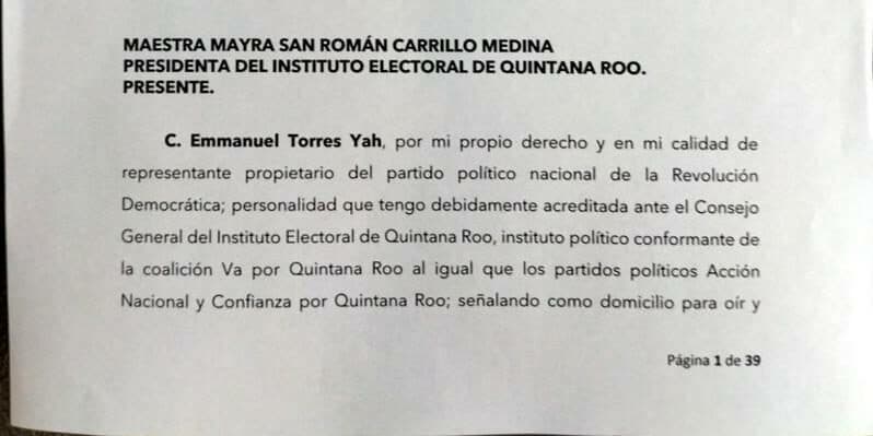 Denuncian a funcionarios municipales de Puerto Morelos por proselitismo en horario laboral