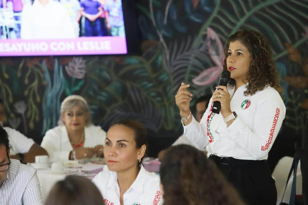 No más proyectos sin visión y alejados de la realidad del estado; propone Leslie Hendricks