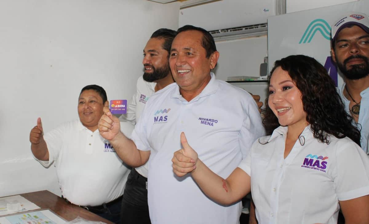 El MAS y sus candidatos cierran filas en torno a Nivardo Mena