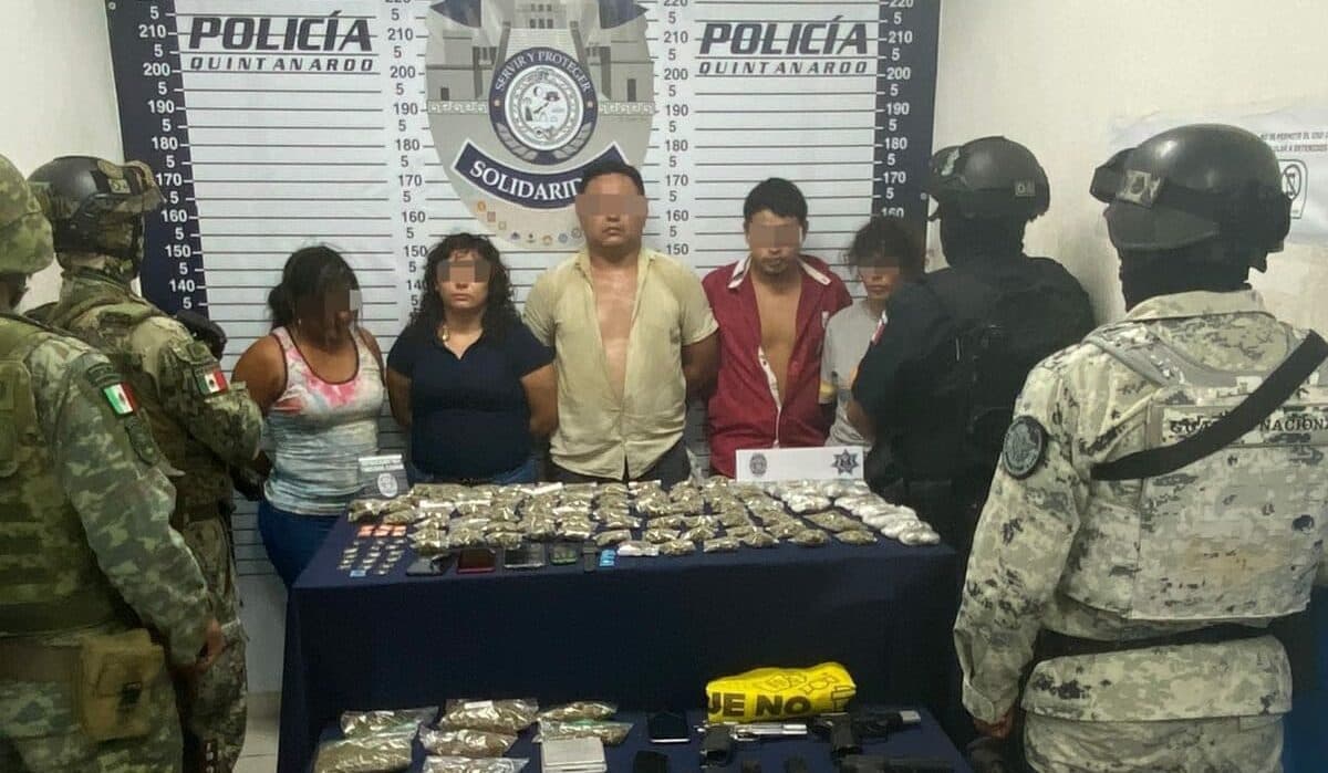 Golpe contra la delincuencia: detienen a grupo armado en Playa del Carmen