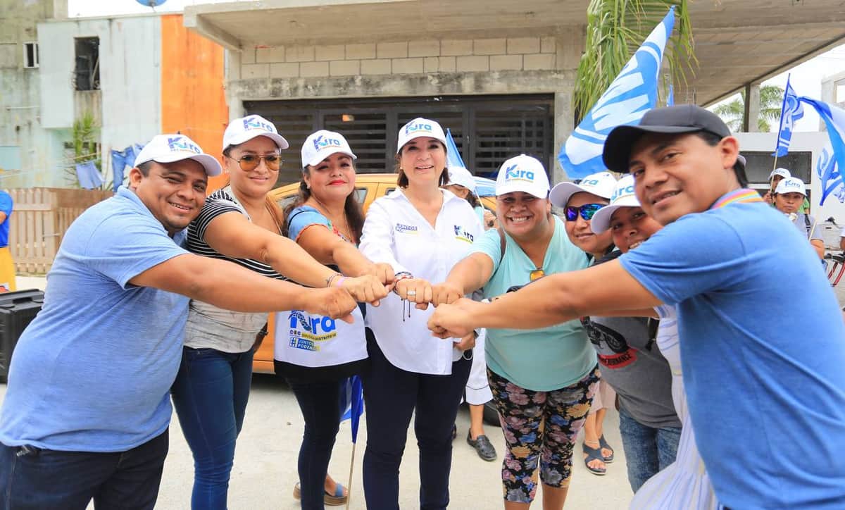 Kira Iris pide el voto para dar continuidad a la renovación de Solidaridad