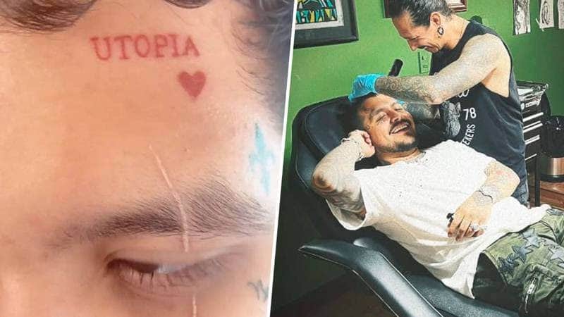 Christian Nodal se quita último tatuaje dedicado a Belinda