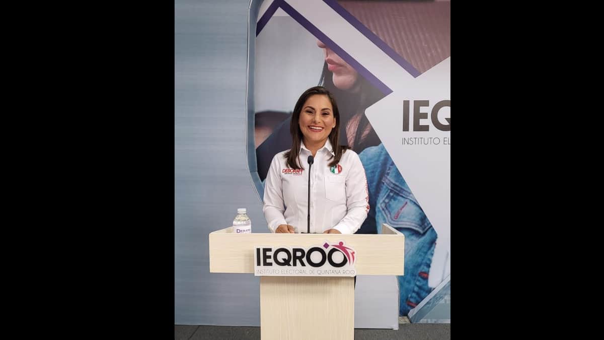 Iniciativas de Ley reales y en beneficio de los quintanarroenses: defiende Deborah Angulo en debate