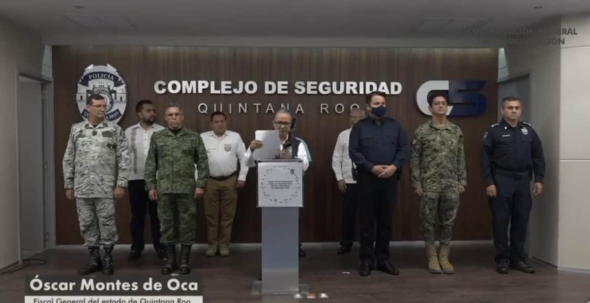 Anuncia Fiscal 5 acciones inmediatas contra el crimen organizado en Quintana Roo