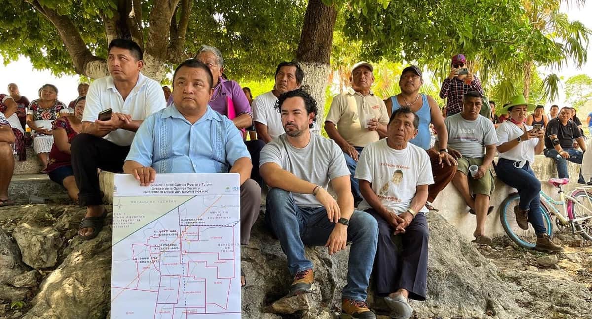 Ponen fin a conflicto limítrofe entre Tulum y Felipe Carrillo Puerto