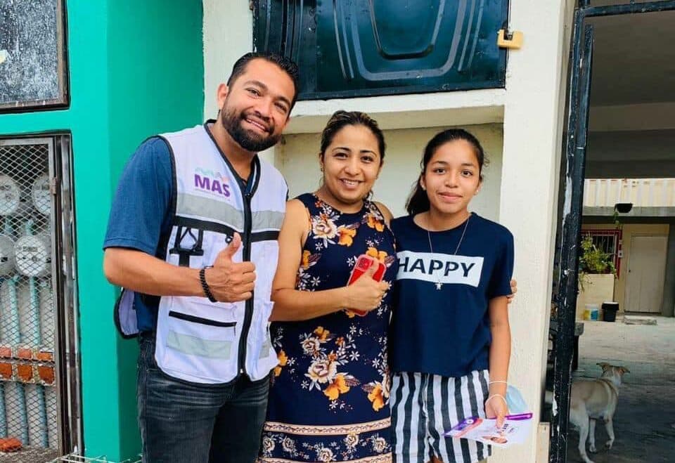 Beto López escucha las necesidades de los playenses