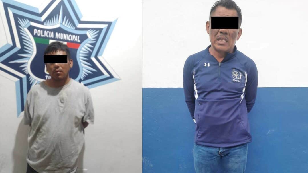 Detienen a dos asaltantes en Tulum en hechos distintos