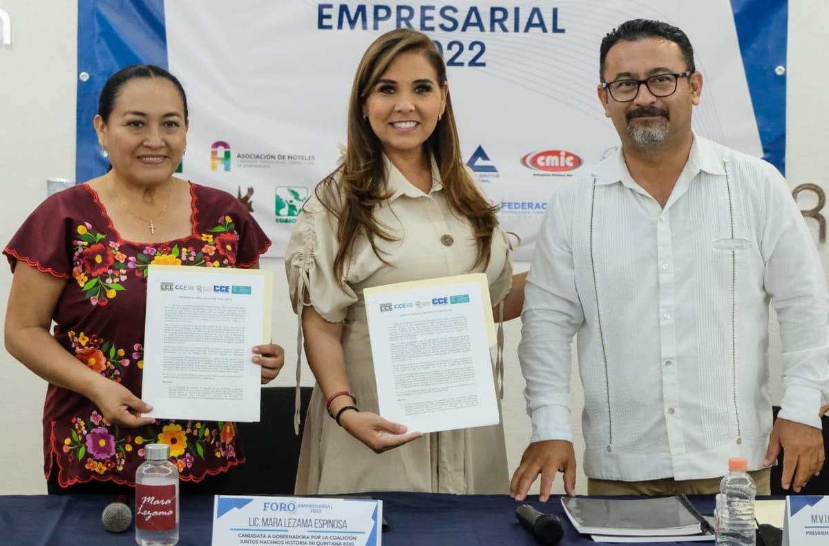 Expone Mara con empresarios estrategias para impulsar el desarrollo económico del sur