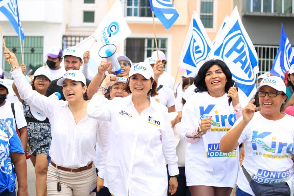 Mi compromiso es con las madres trabajadoras y regresaremos las guarderías y escuelas de tiempo completo en Q. Roo: Kira Iris