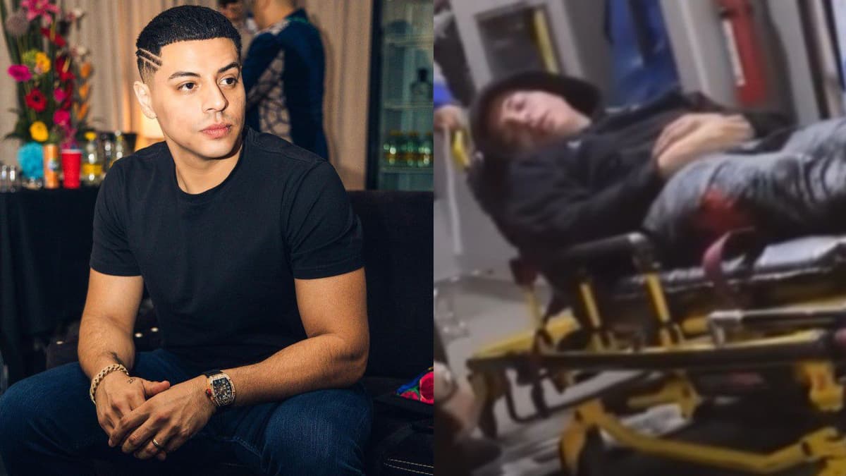 Hospitalizan a Eduin Caz de Grupo Firme tras su concierto en el Foro Sol